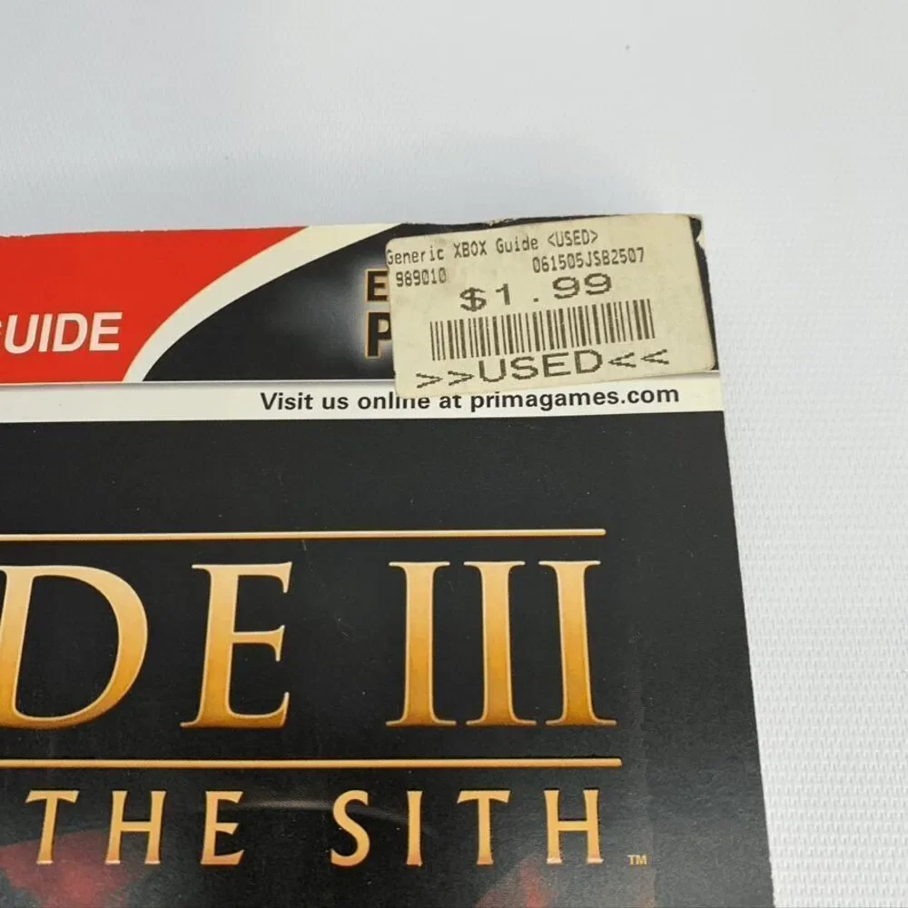 Star Wars Episode III Revenge of the Sith Prima‎ Official Guide no poster